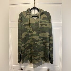 Seven Rock Life Camo Pullover With Hoodie Size 2XL Color Green Camo